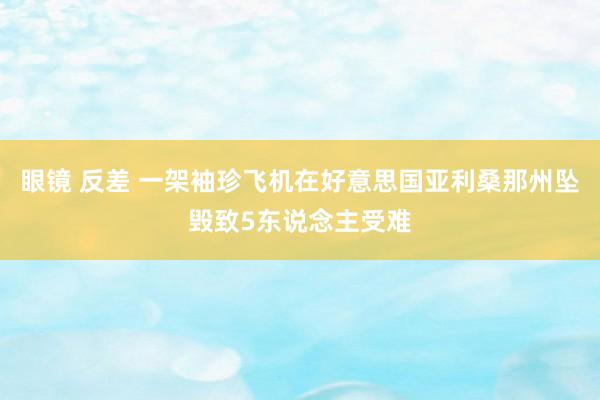 眼镜 反差 一架袖珍飞机在好意思国亚利桑那州坠毁致5东说念主受难