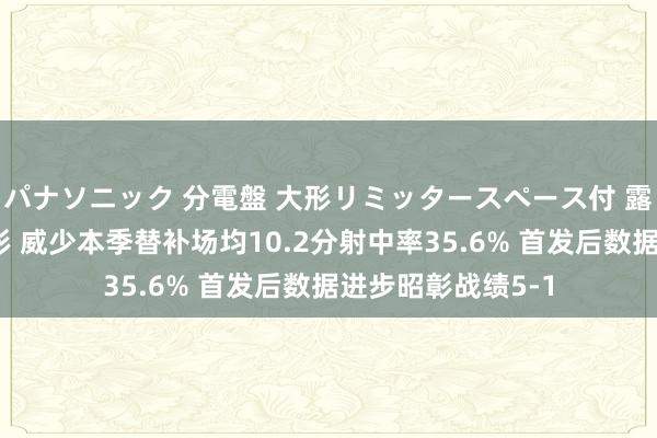 パナソニック 分電盤 大形リミッタースペース付 露出・半埋込両用形 威少本季替补场均10.2分射中率35.6% 首发后数据进步昭彰战绩5-1