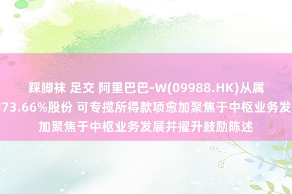 踩脚袜 足交 阿里巴巴-W(09988.HK)从属拟出售高鑫零卖约73.66%股份 可专揽所得款项愈加聚焦于中枢业务发展并擢升鼓励陈述